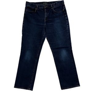 Vintage 90/Y2K Lauren Ralph Lauren Dark Wash Denim High Rise Jeans Size 14